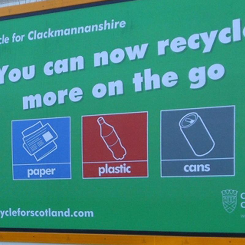 A local authority communications poster