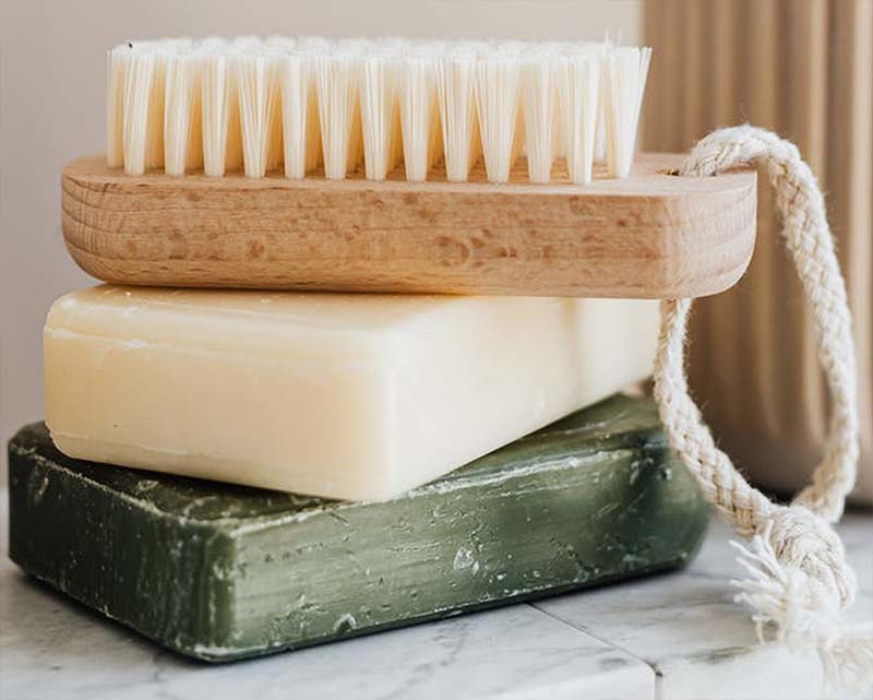 non packaged soap bars