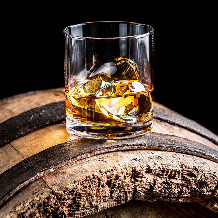 Glass of whisky