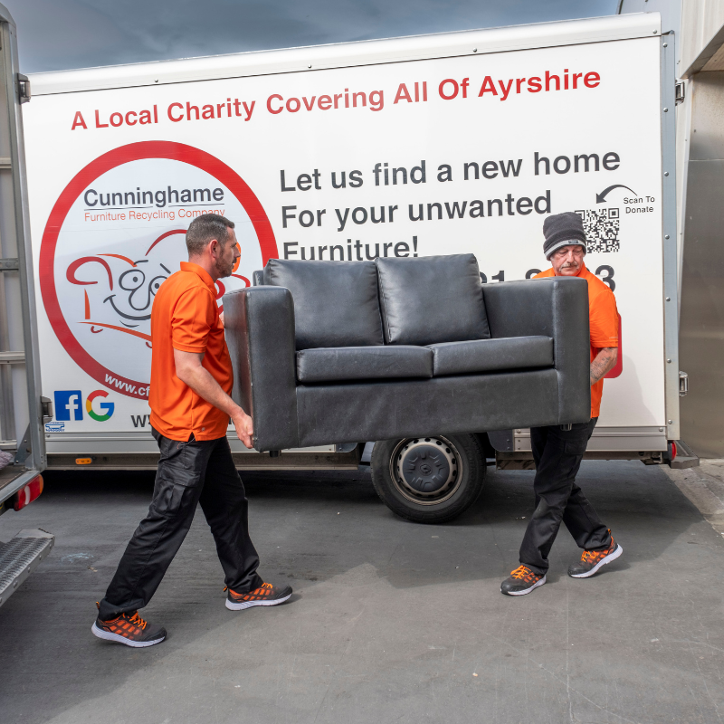 Furniture being given a second chance at life by Circular Communities Scotland
